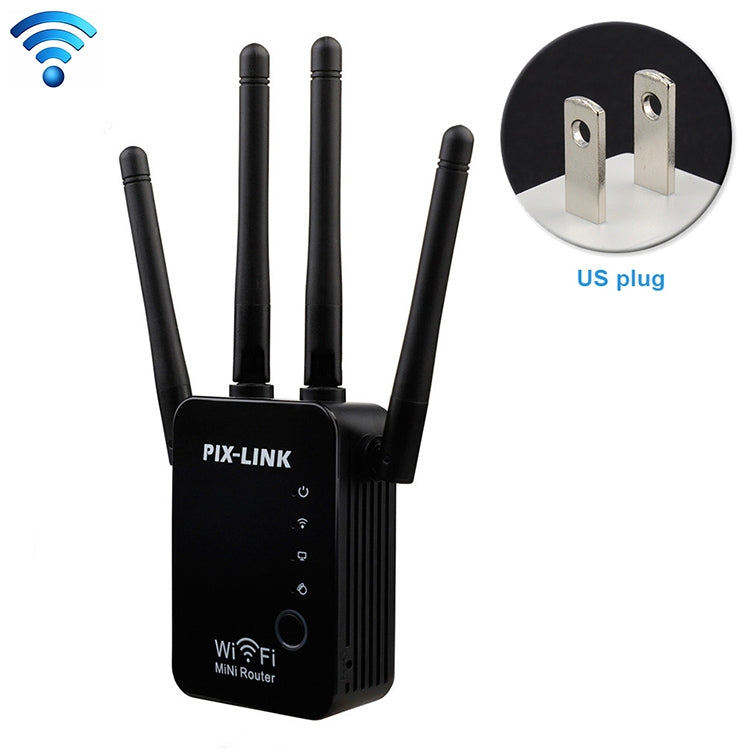 Wireless Smart WiFi Router Repeater with 4 WiFi Antennas, EU Plug Black, EU Plug White, UK Plug Black, UK Plug White, US Plug Black, US Plug White Wireless Smart WiFi Router Repeater with 4 WiFi Antennas, EU Plug Black, EU Plug White, UK Plug Black, UK Plug White, US Plug Black, US Plug White